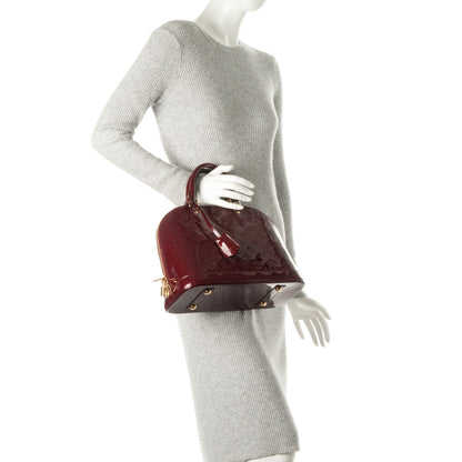 Louis Vuitton Vernis Alma PM Griotte 2 of 7