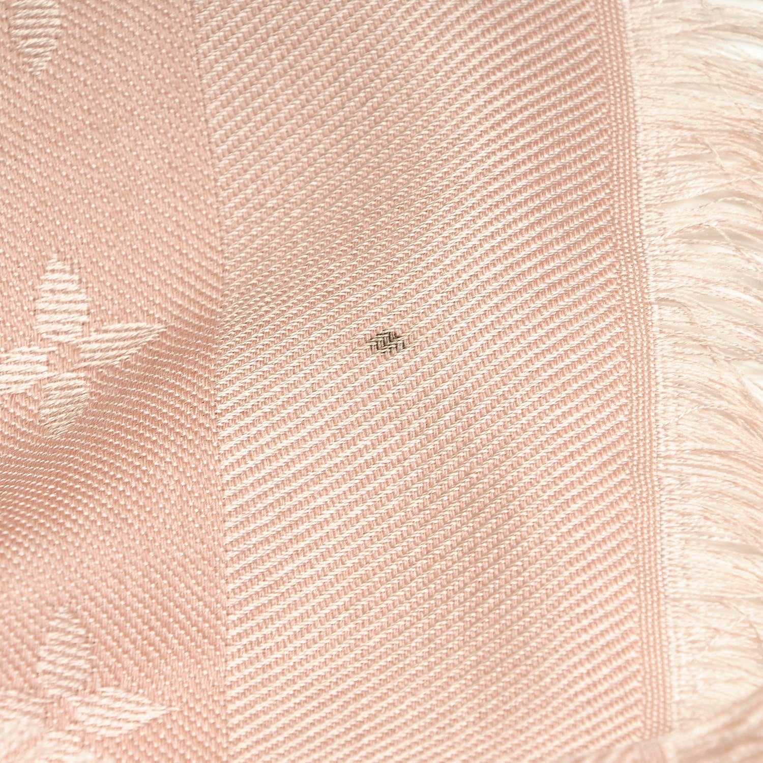 Louis Vuitton Silk Wool Monogram Denim Shawl Pink 4 of 6