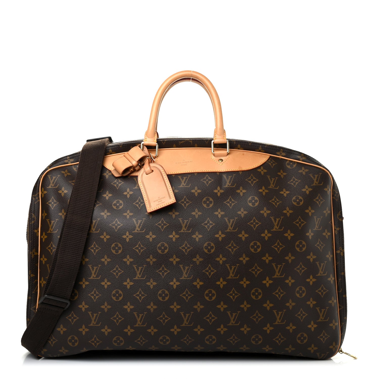 Louis Vuitton Monogram Alize 2 Compartment Luggage Travel Bag 1 of 9