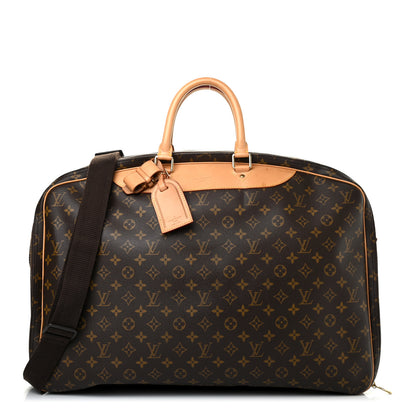 Louis Vuitton Monogram Alize 2 Compartment Luggage Travel Bag 1 of 9