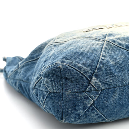 Chanel Denim Quilted Small Chanel 22 Blue 10 of 11