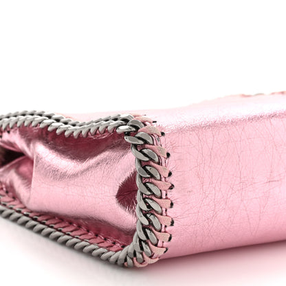 Stella McCartney Metallic Eco Alter Nappa Tiny Falabella Tote Pink 9 of 10