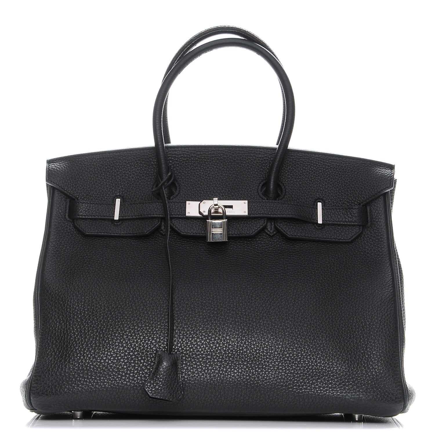 Hermes Taurillon Clemence Birkin 35 Black 1 of 26