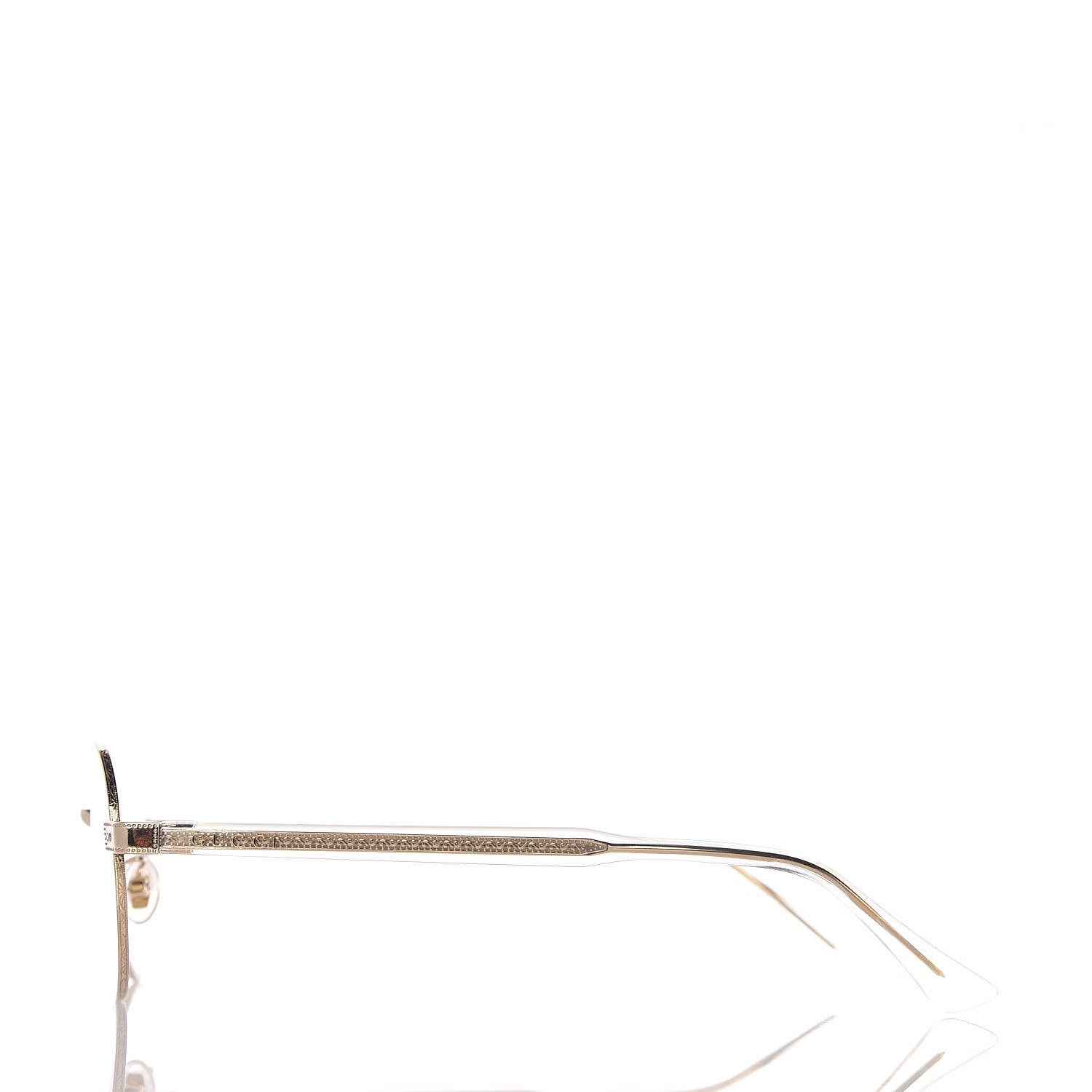 Gucci Round Eyeglasses GG01890 Gold 3 of 7