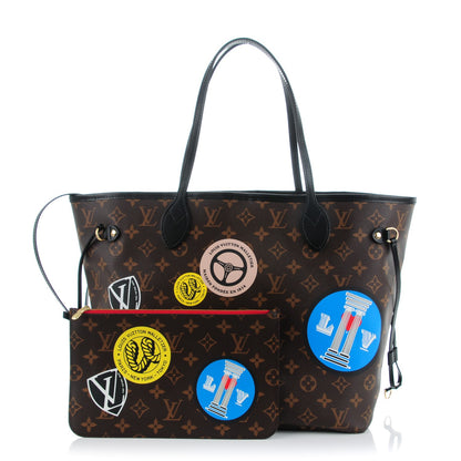 Louis Vuitton Monogram World Tour Neverfull MM 1 of 10