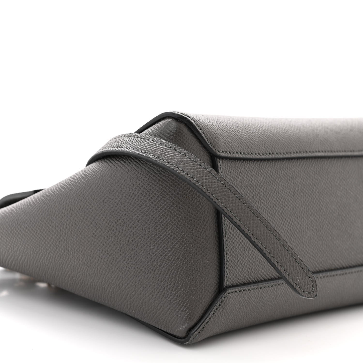 Celine Grained Calfskin Nano Belt Bag Grey 9 of 10