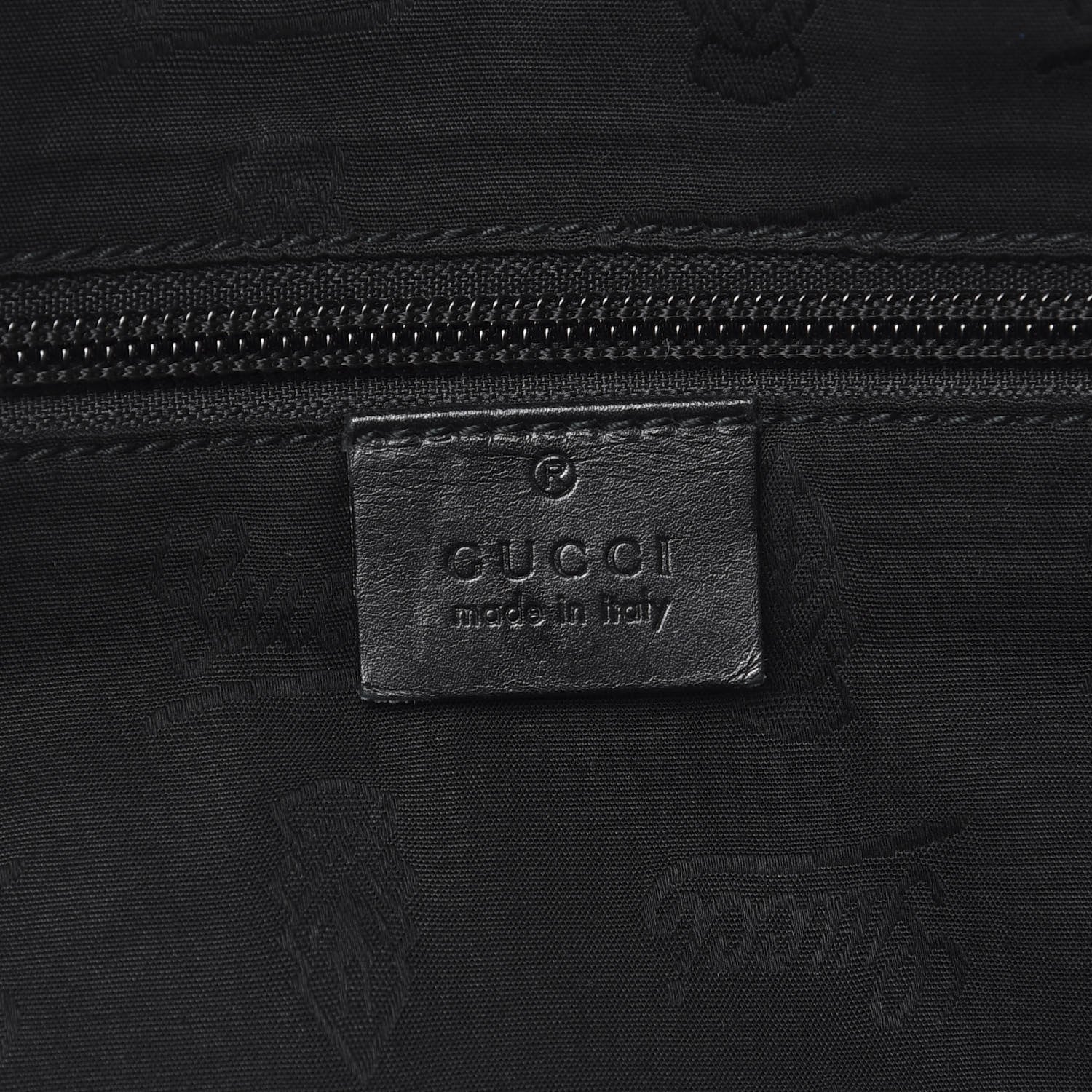 Gucci Imprime Monogram Belt Bag Black 5 of 9