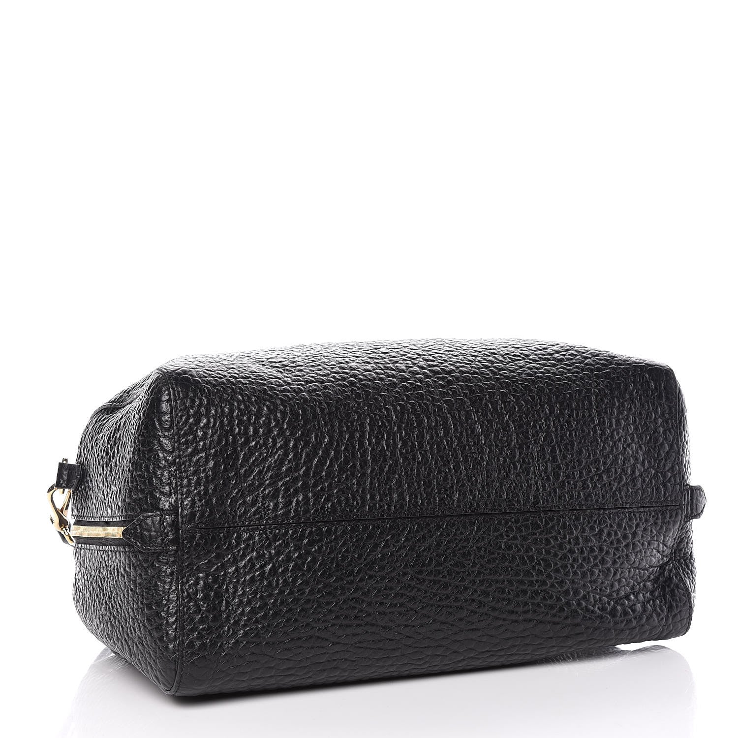 Burberry Heritage Grain Medium Alchester Bowling Bag Black 4 of 9