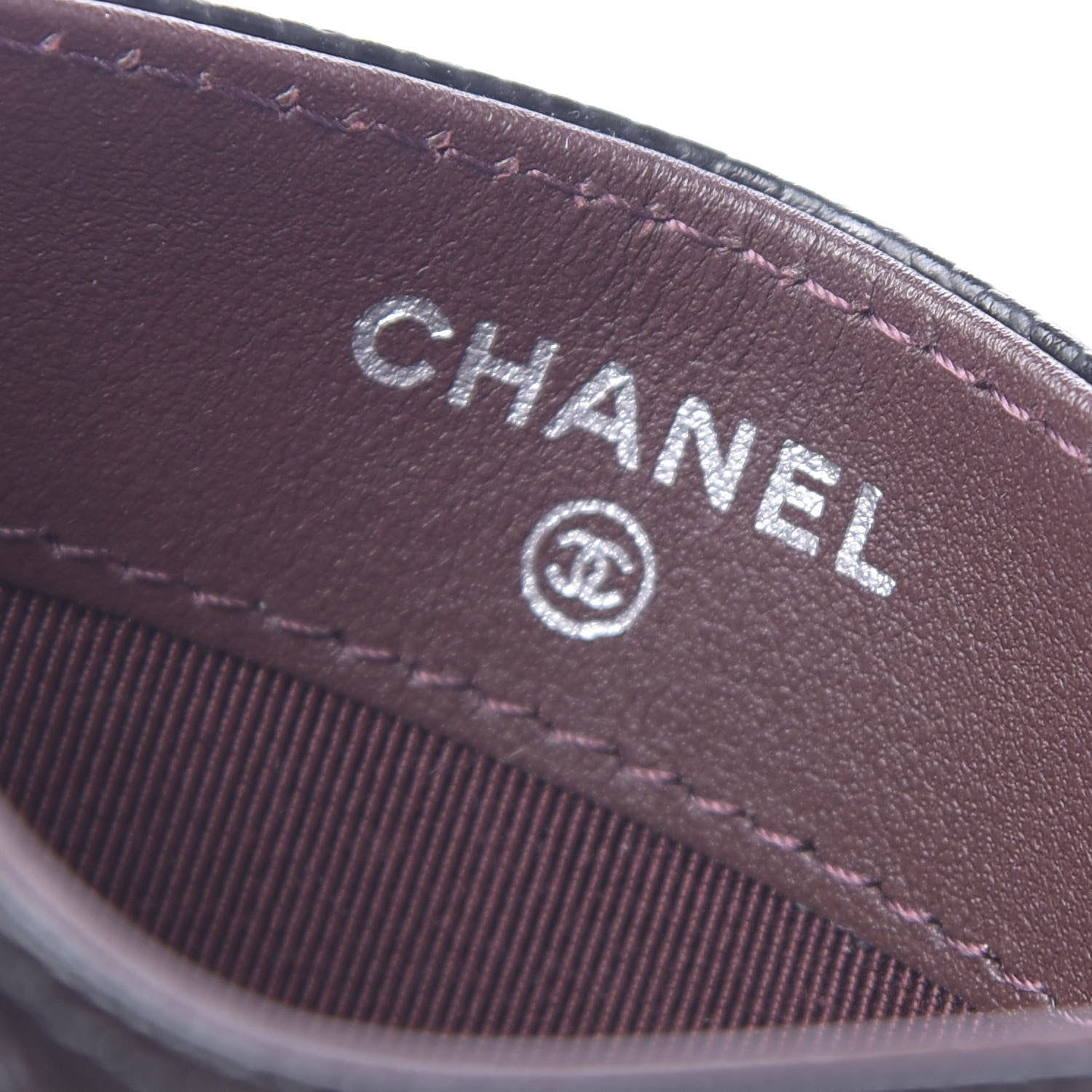 Chanel Caviar Quilted Card Holder Black 6 of 9