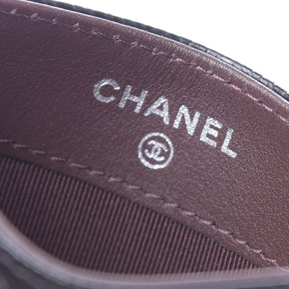Chanel Caviar Quilted Card Holder Black 6 of 9