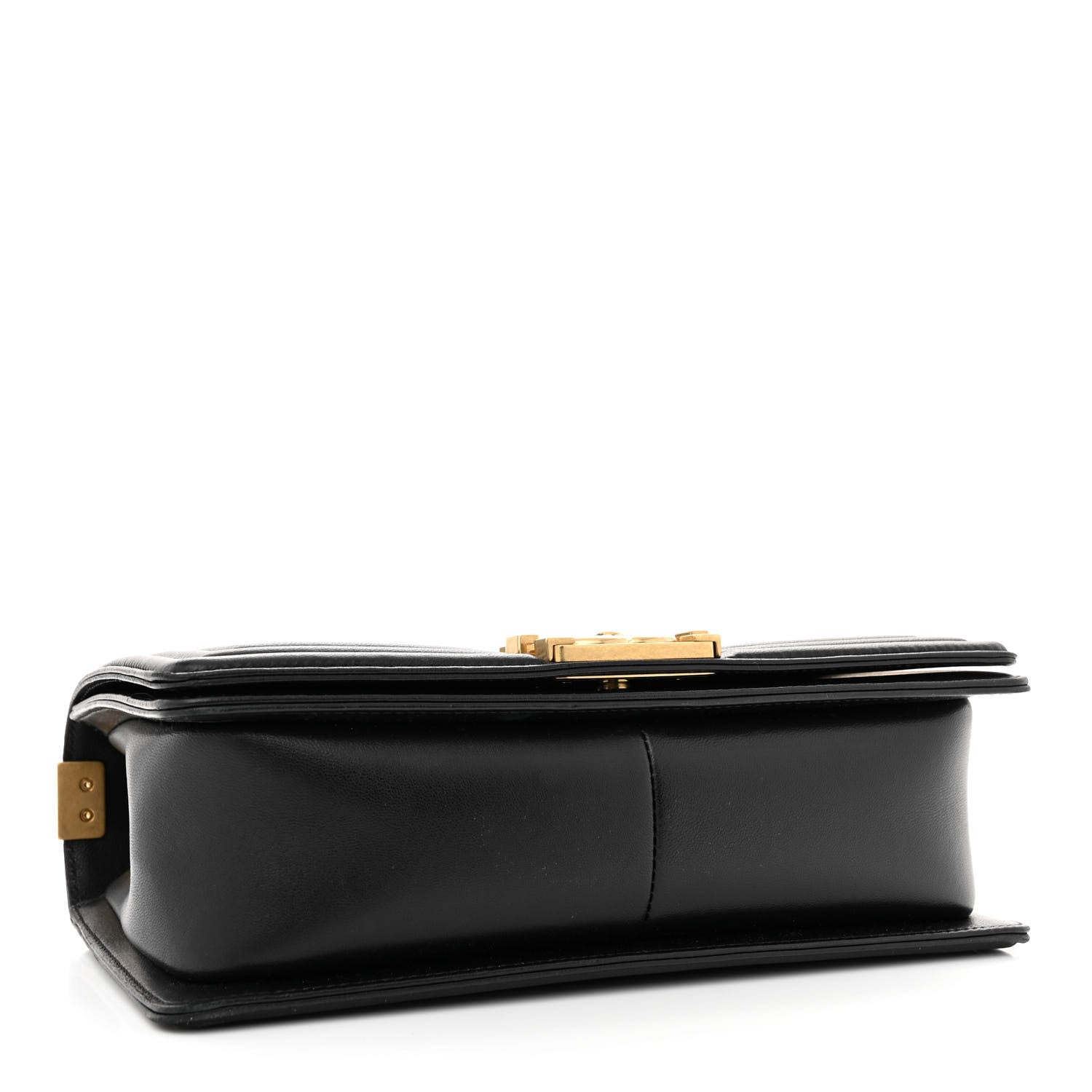 Chanel Lambskin Quilted Medium Boy Flap Black 4 of 14