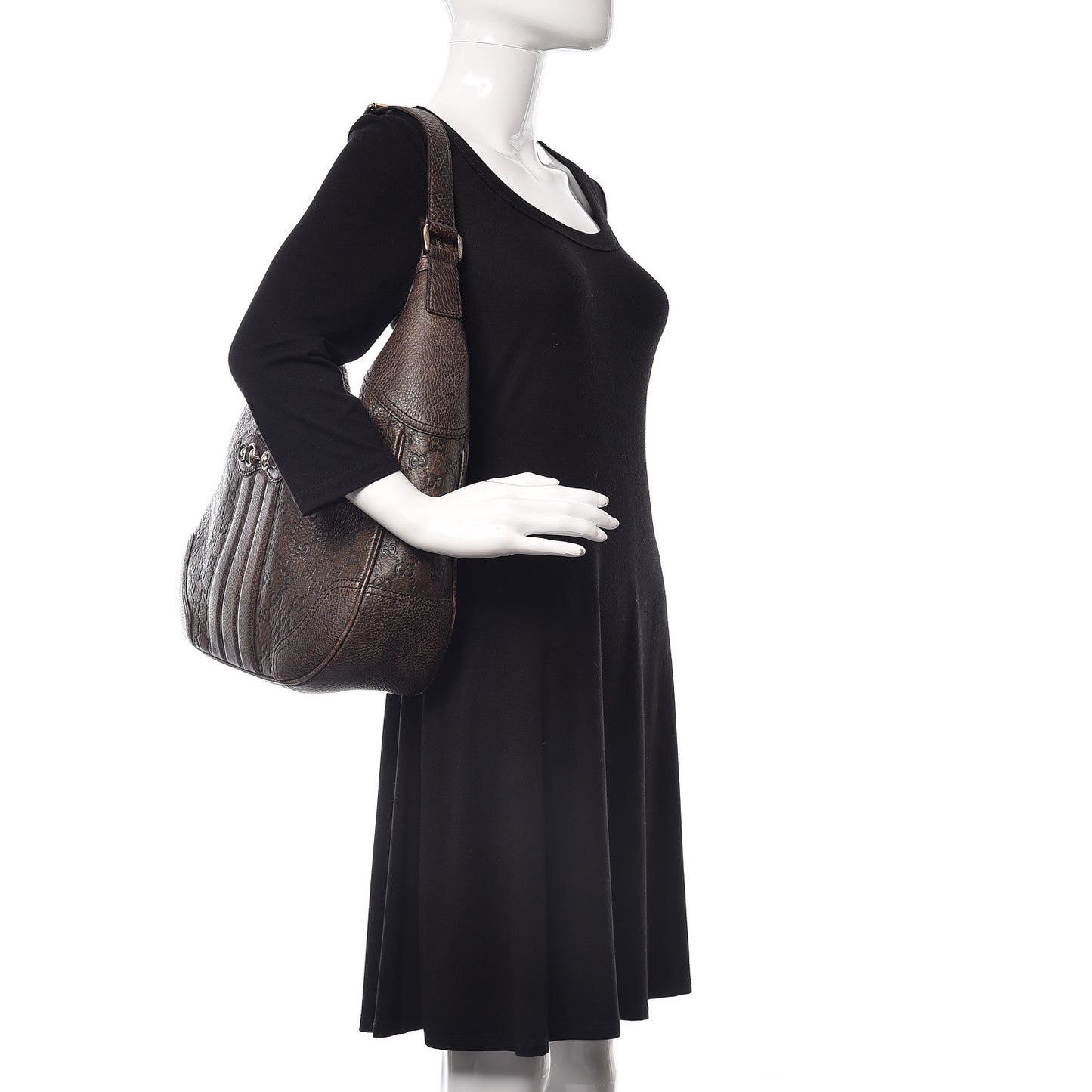 Guccissima Catherine Hobo Brown