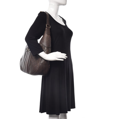 Gucci Guccissima Catherine Hobo Brown 2 of 16