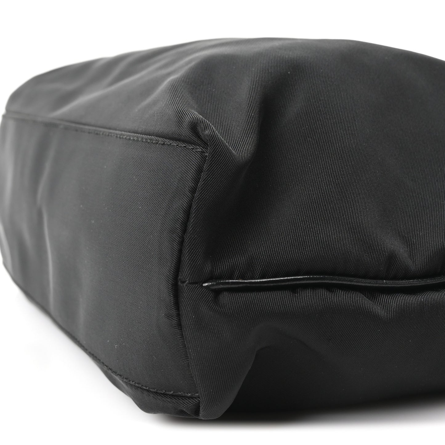 Tessuto Nylon Shopping Tote Black
