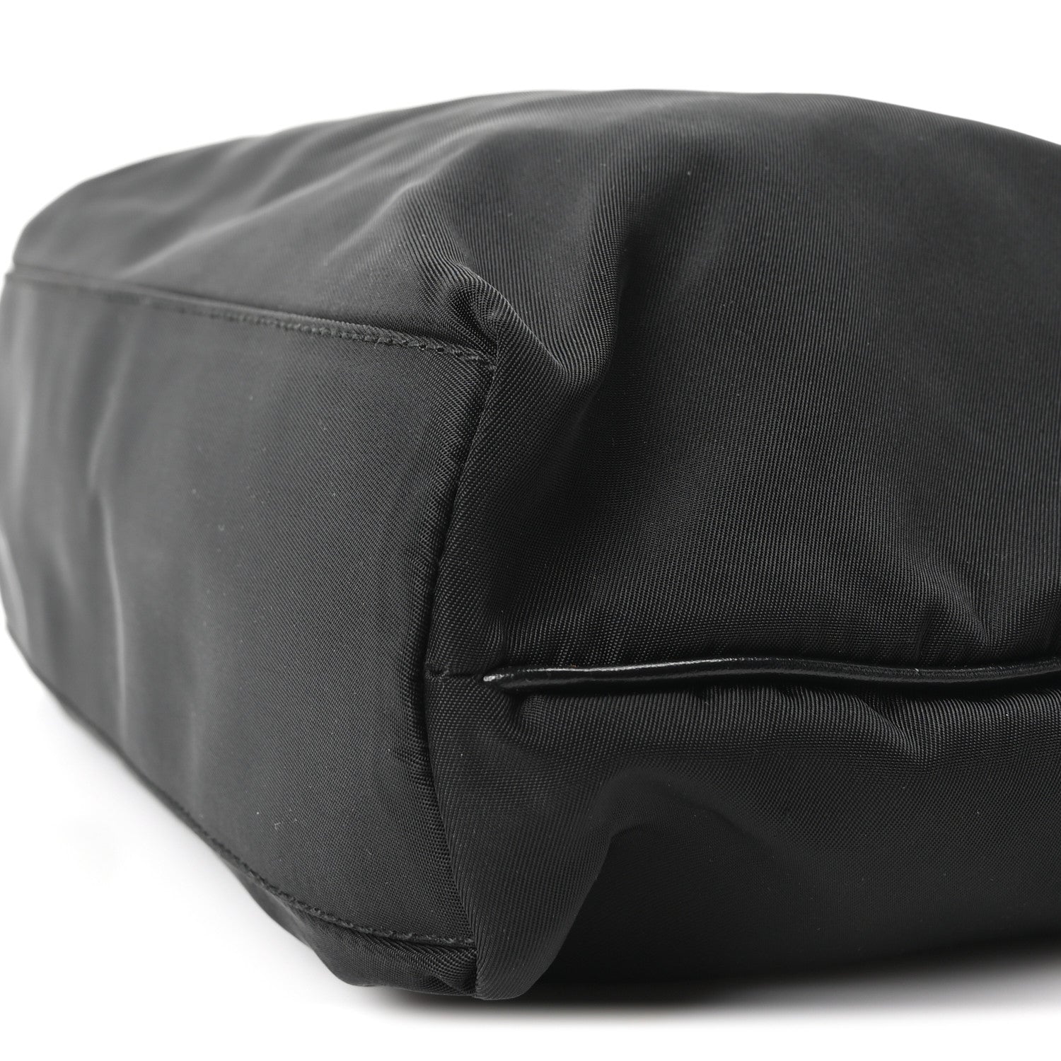 Prada Tessuto Nylon Shopping Tote Black 9 of 9