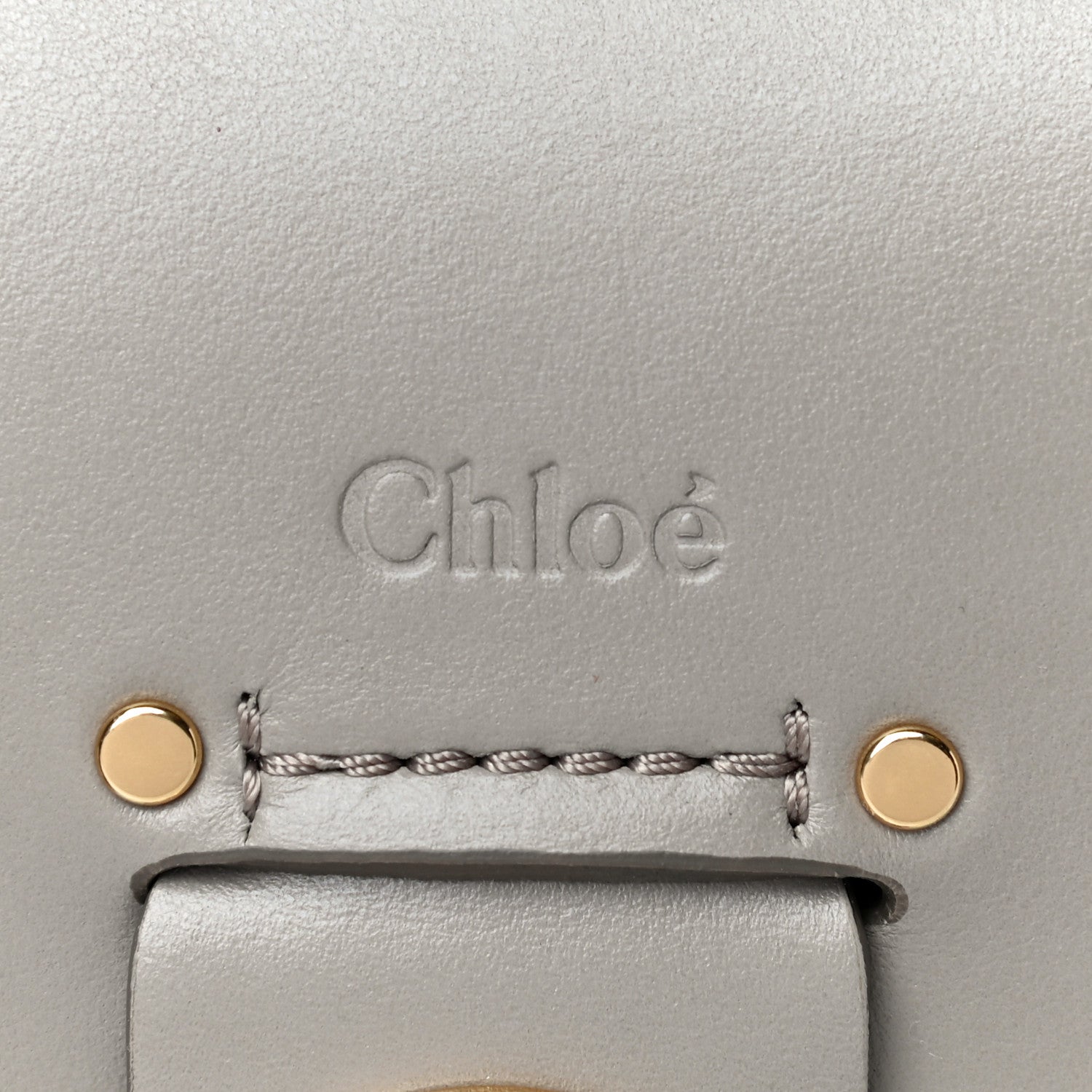 Chloe Calfskin Small Tess Bag Motty Grey 6 of 11