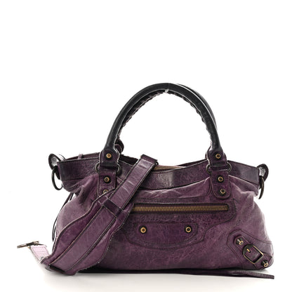 Balenciaga Agneau Classic Hardware First Raisin 1 of 11