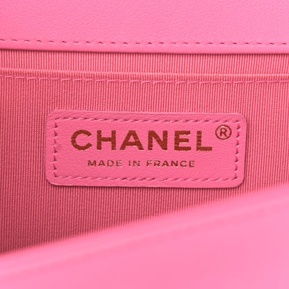 Chanel Calfskin Quilted Medium Boy Flap Pink 6 of 15