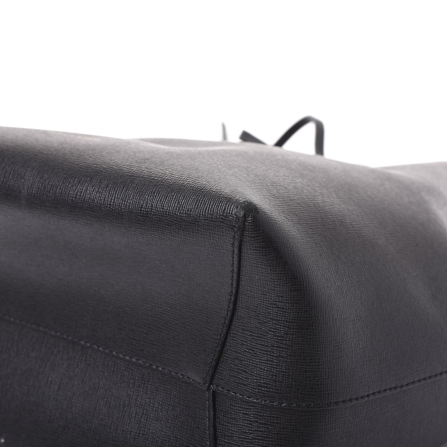 Saffiano Bucket Bag Black Flamma