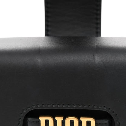 Christian Dior Calfskin D Fence Saddle Bag Black 11 of 11
