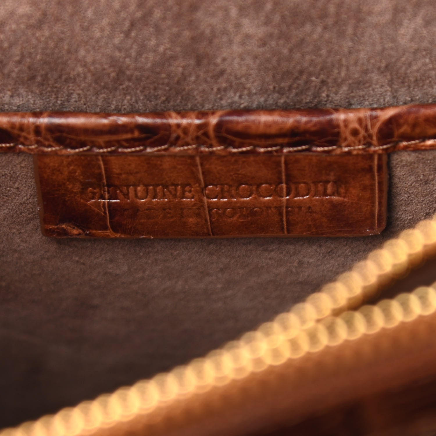 Nancy Gonzalez Crocodile Top Handle Brown 7 of 12