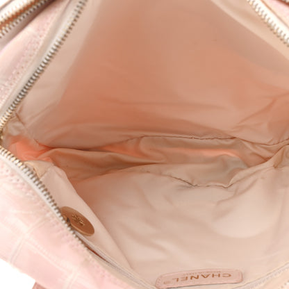 Chanel Nylon Small Travel Tote Pink 6 of 21