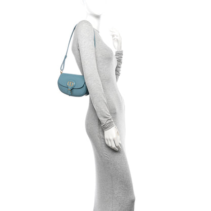 Christian Dior Box Calfskin East West Bobby Bag Blue 2 of 9