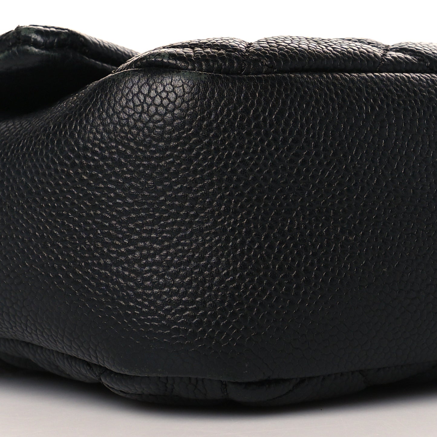 Caviar Quilted Jumbo Easy Flap Black