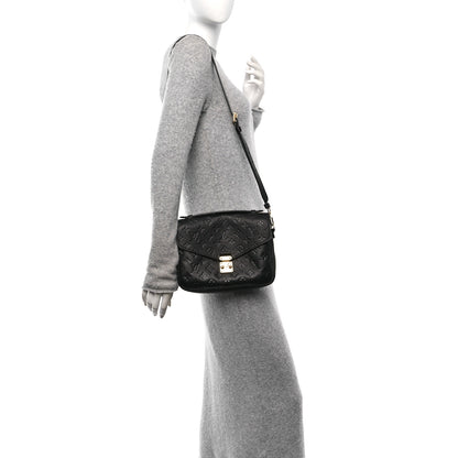 Louis Vuitton Empreinte Pochette Metis Black 2 of 10