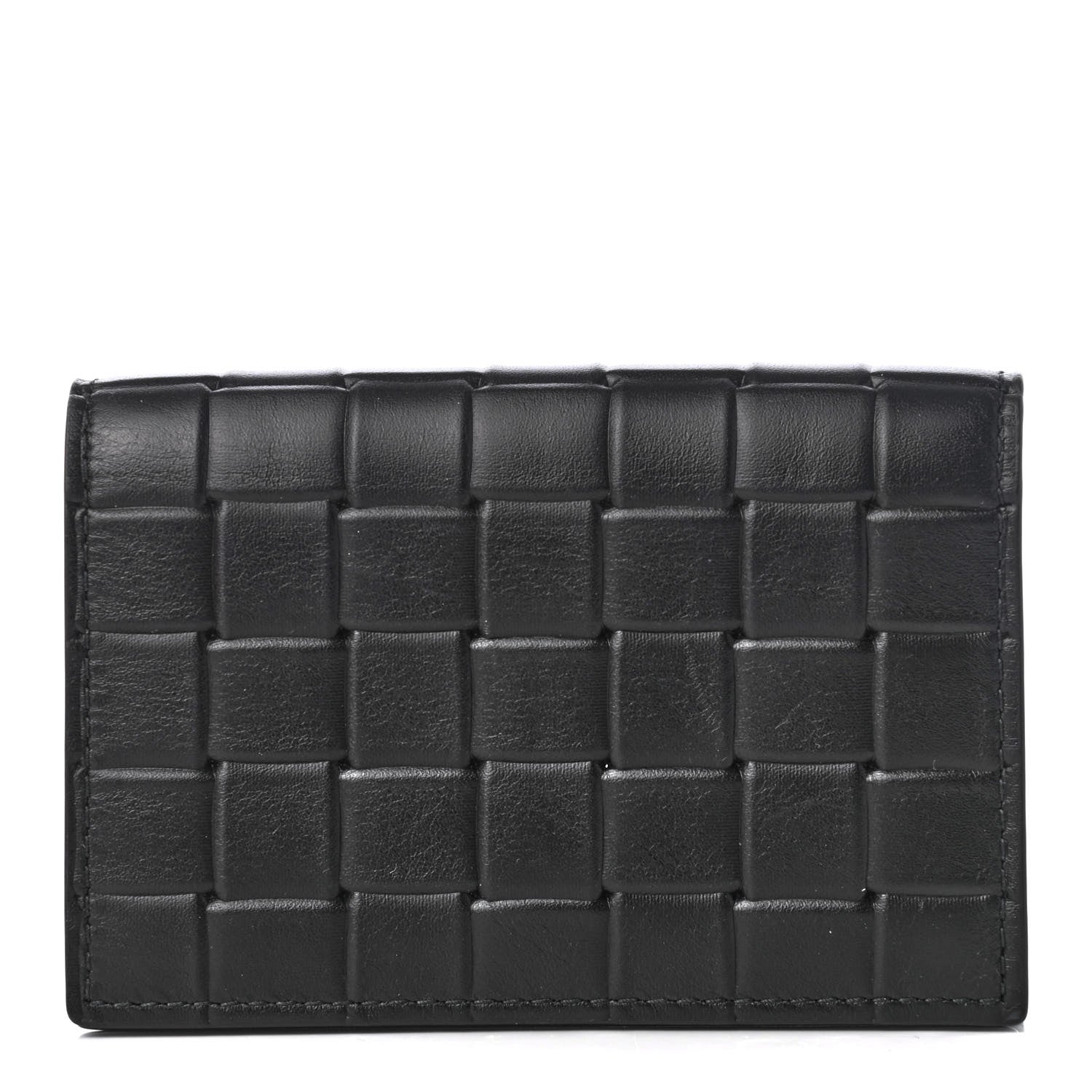 Bottega Veneta Nappa Intrecciato Card Holder Black 1 of 6