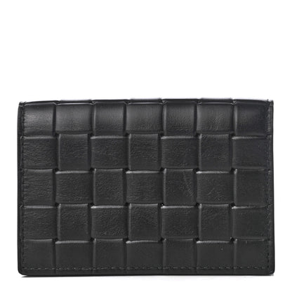 Bottega Veneta Nappa Intrecciato Card Holder Black 1 of 6