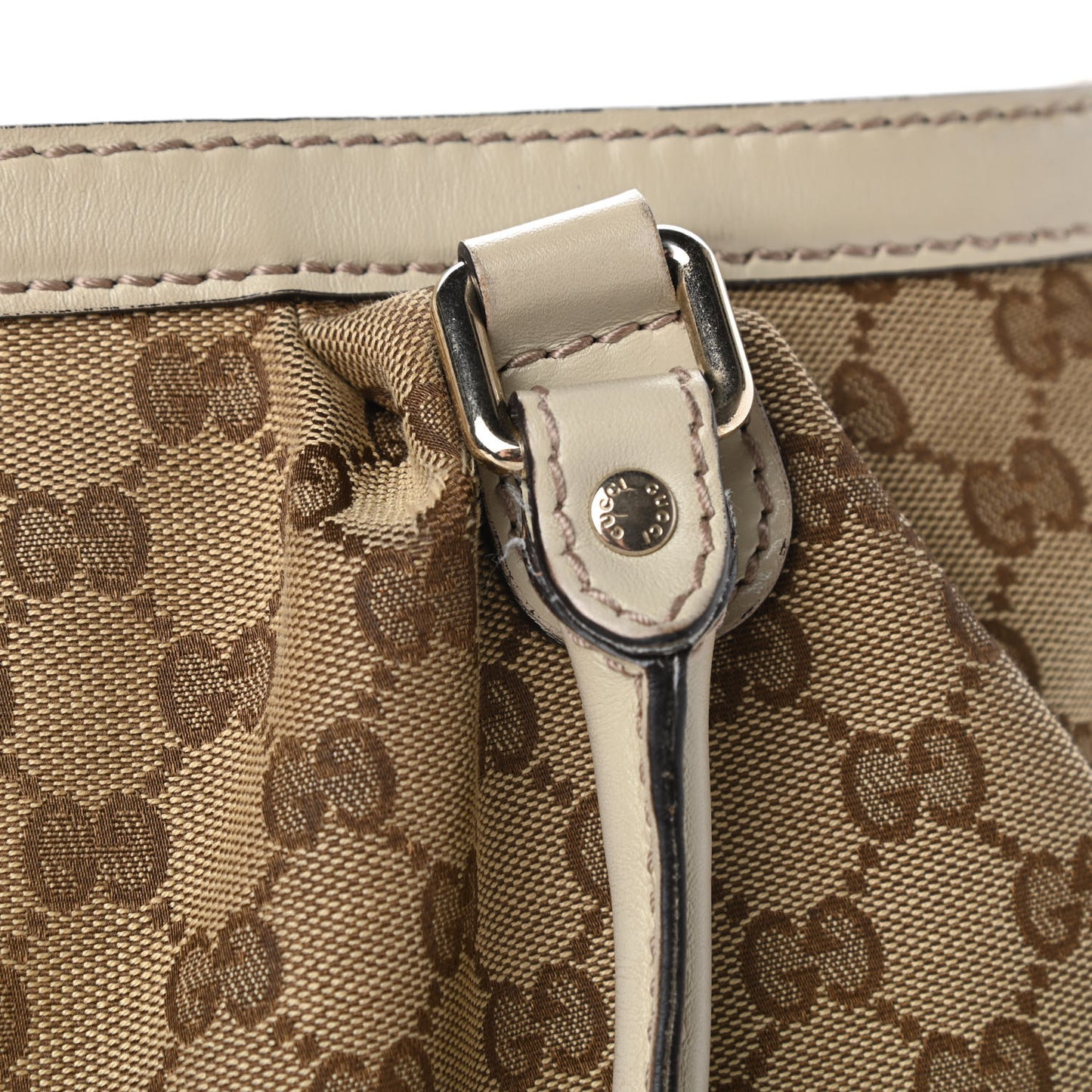 Monogram Medium Sukey Top Handle Tote Off White