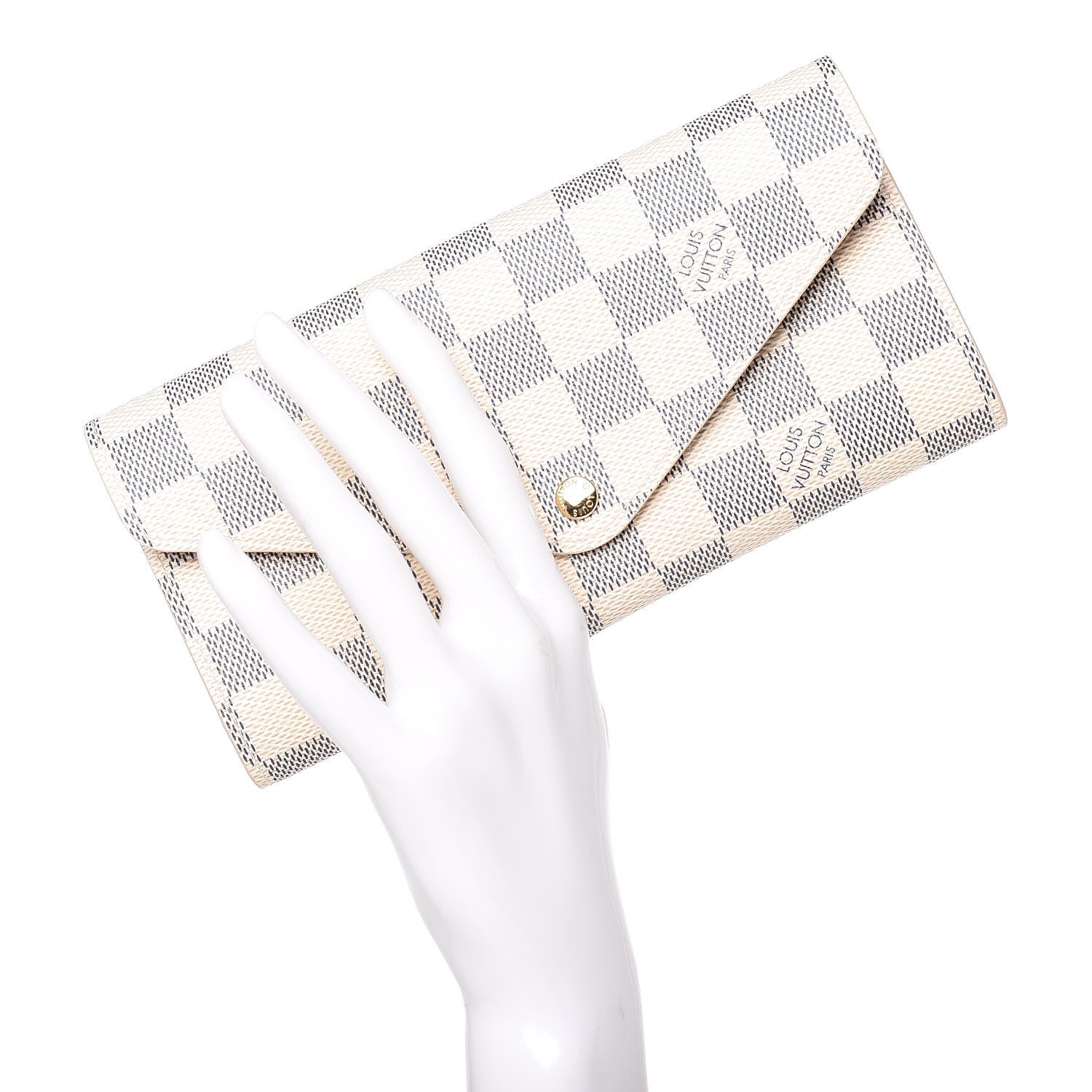 Louis Vuitton Damier Azur Josephine Wallet 2 of 9