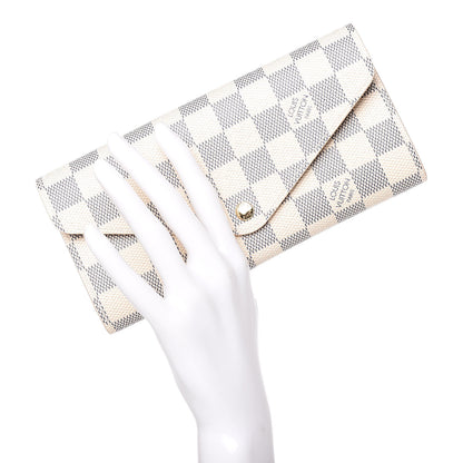 Louis Vuitton Damier Azur Josephine Wallet 2 of 9