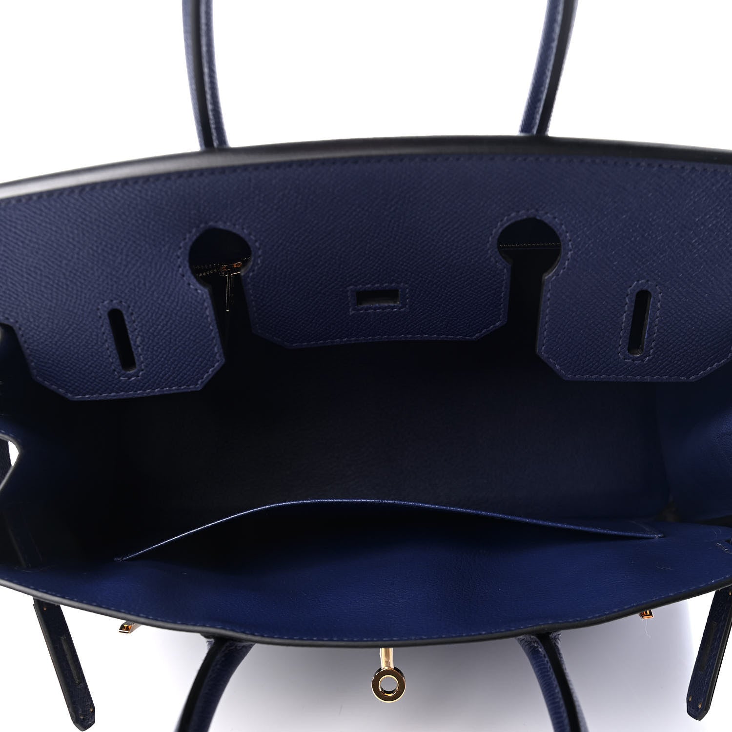 Hermes Epsom Birkin 30 Bleu Saphir 5 of 11