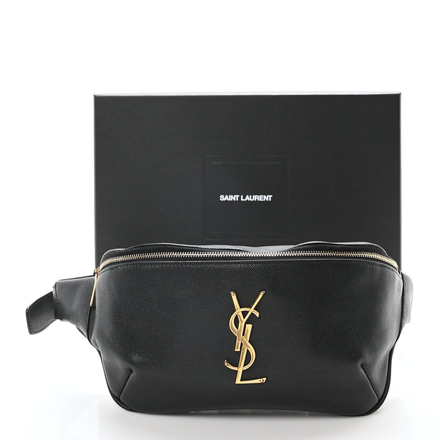 Grain De Poudre Monogram Belt Bag Black