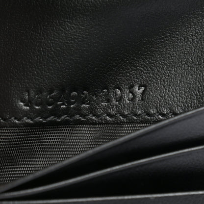Gucci Calfskin Matelasse GG Marmont Card Case Wallet Black 7 of 7
