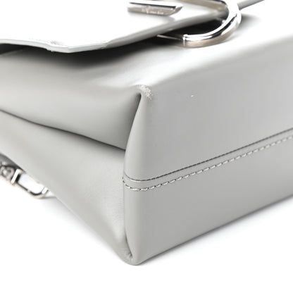 3.1 Phillip Lim Smooth Calfskin Mini Alix Top Handle Satchel Cement 8 of 9