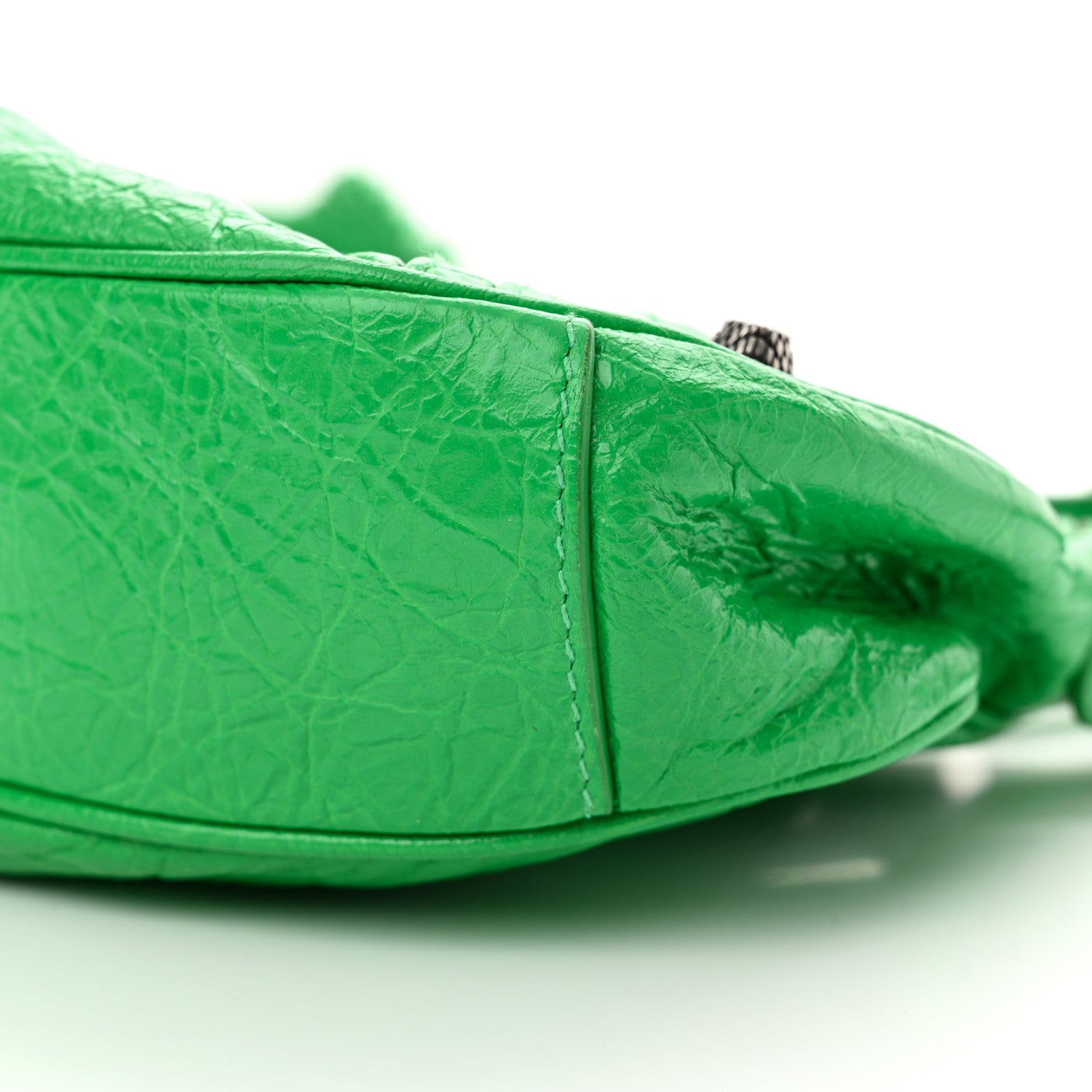 Balenciaga Agneau Arena Le Cagole Shoulder Bag XS Vivid Green 11 of 12