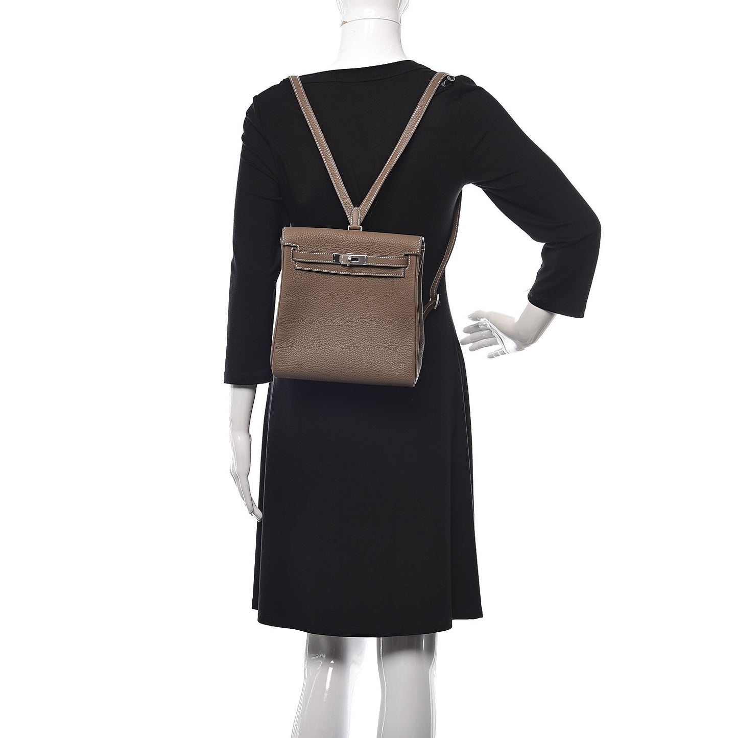 Taurillon Clemence Kelly Ado Backpack Etoupe