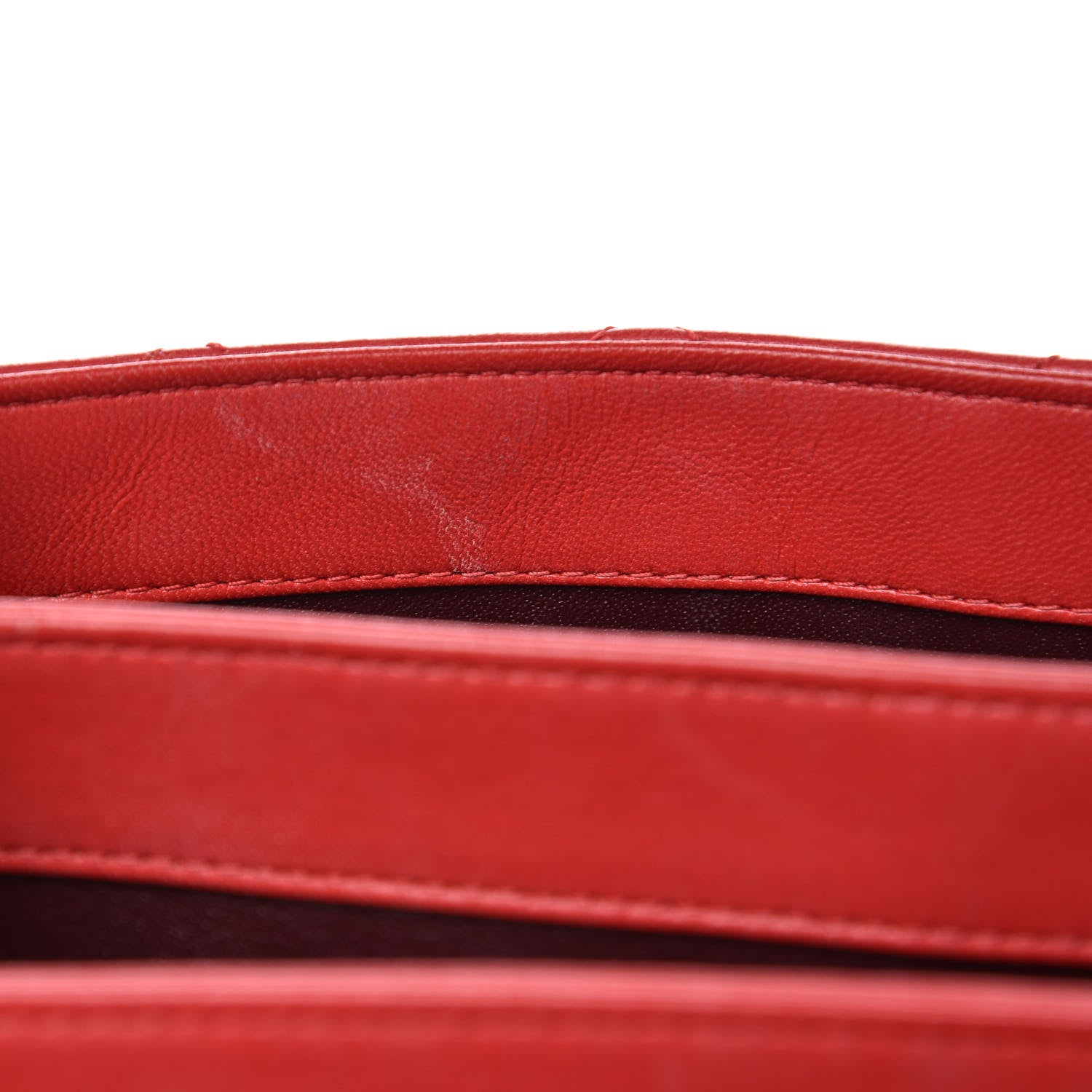 Chanel Lambskin Quilted Small Trendy CC Dual Handle Bag Red 17 of 18