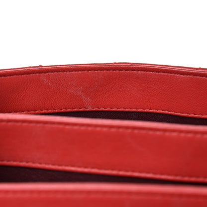 Chanel Lambskin Quilted Small Trendy CC Dual Handle Bag Red 17 of 18