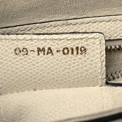 Christian Dior Grained Calfskin Mini Saddle Bag White 7 of 17