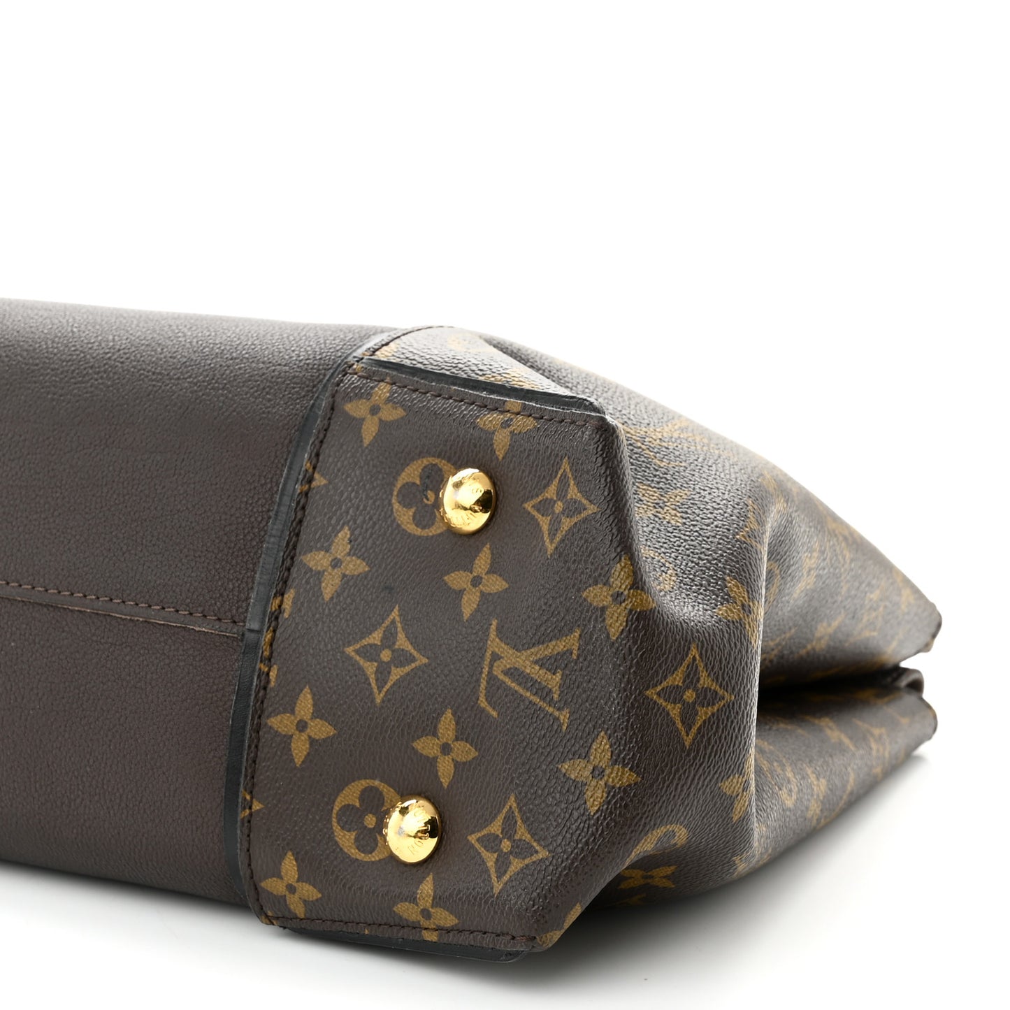 Veau Cachemire Monogram Tote W PM Chocolate