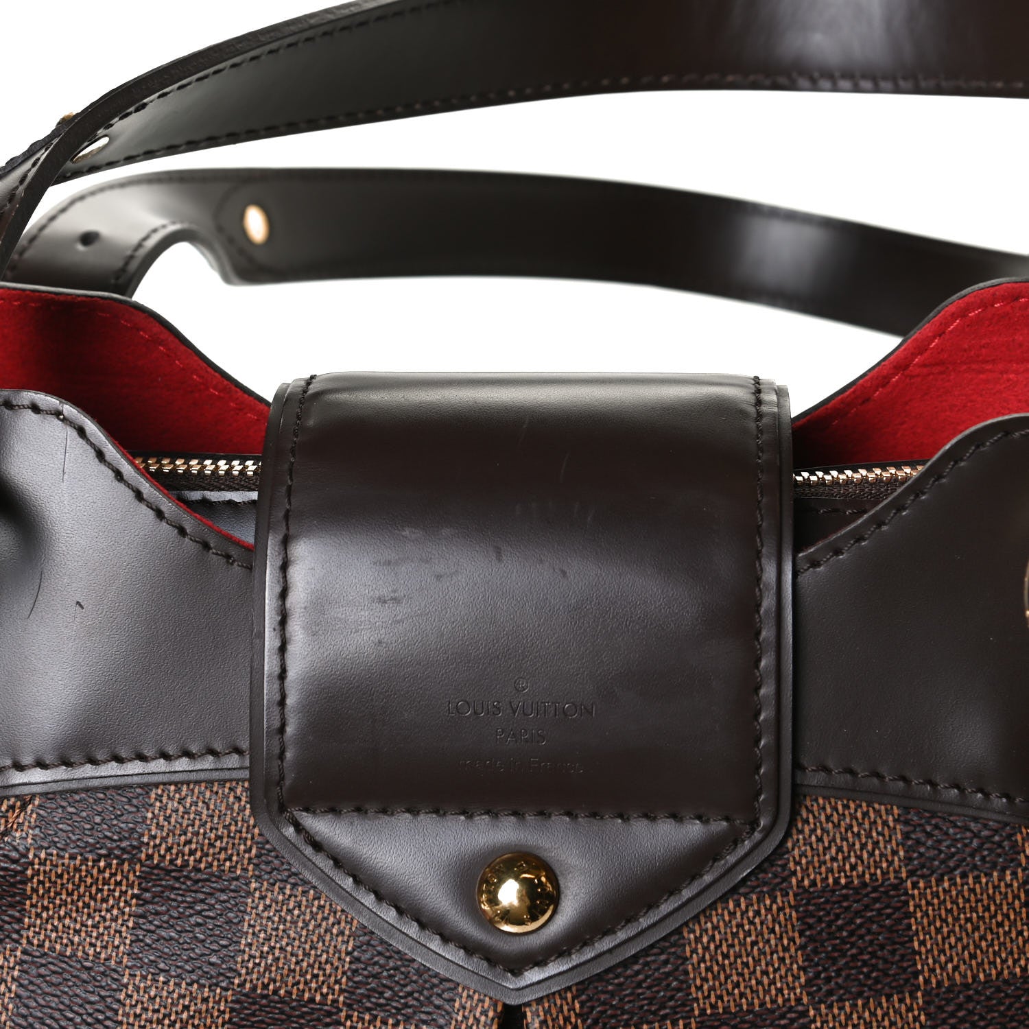 Louis Vuitton Damier Ebene Sistina PM 12 of 13