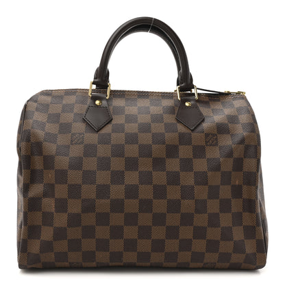 Louis Vuitton Damier Ebene Speedy 30 1 of 9