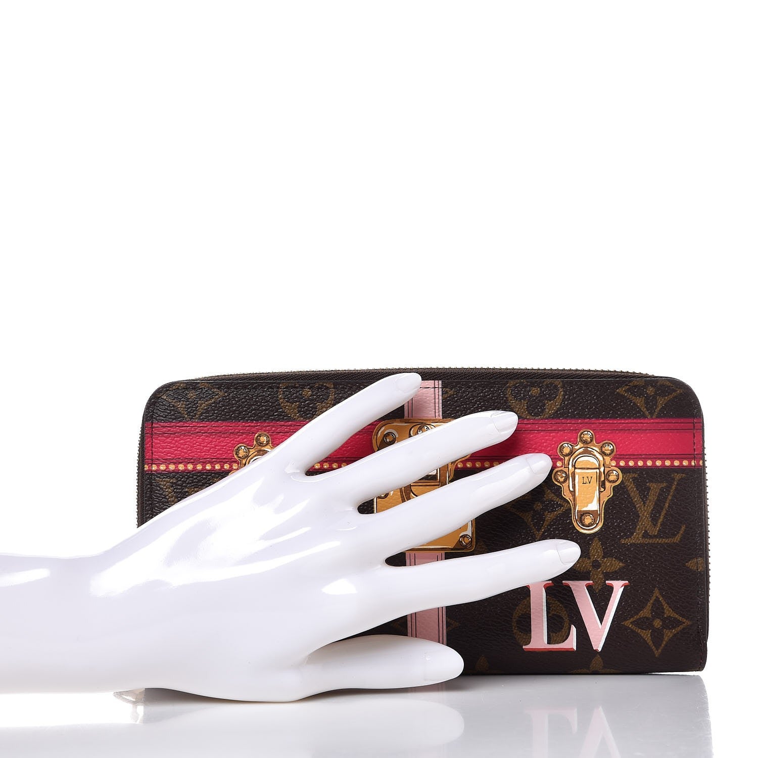 Louis Vuitton Monogram Summer Trunks Zippy Wallet 2 of 8