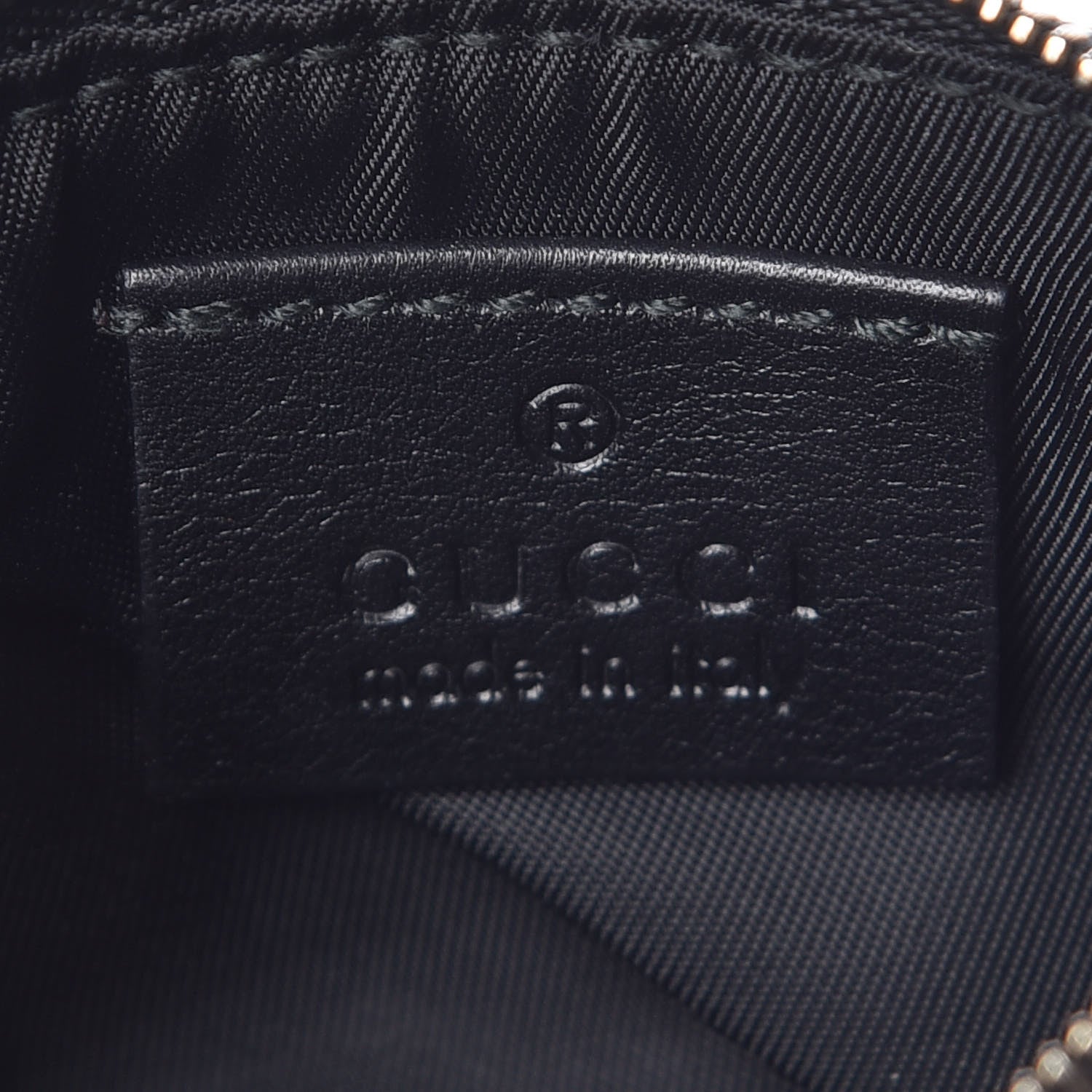 Gucci Guccissima Key Case Black 6 of 7