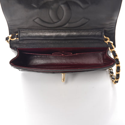 Chanel Lambskin Quilted Mini Flap Black 5 of 14