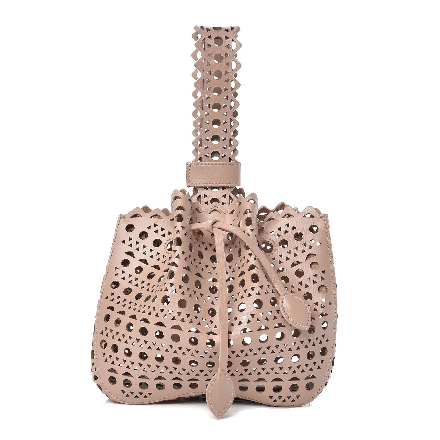 Calfskin Vienne Rose-Marie 19 Bag Beige